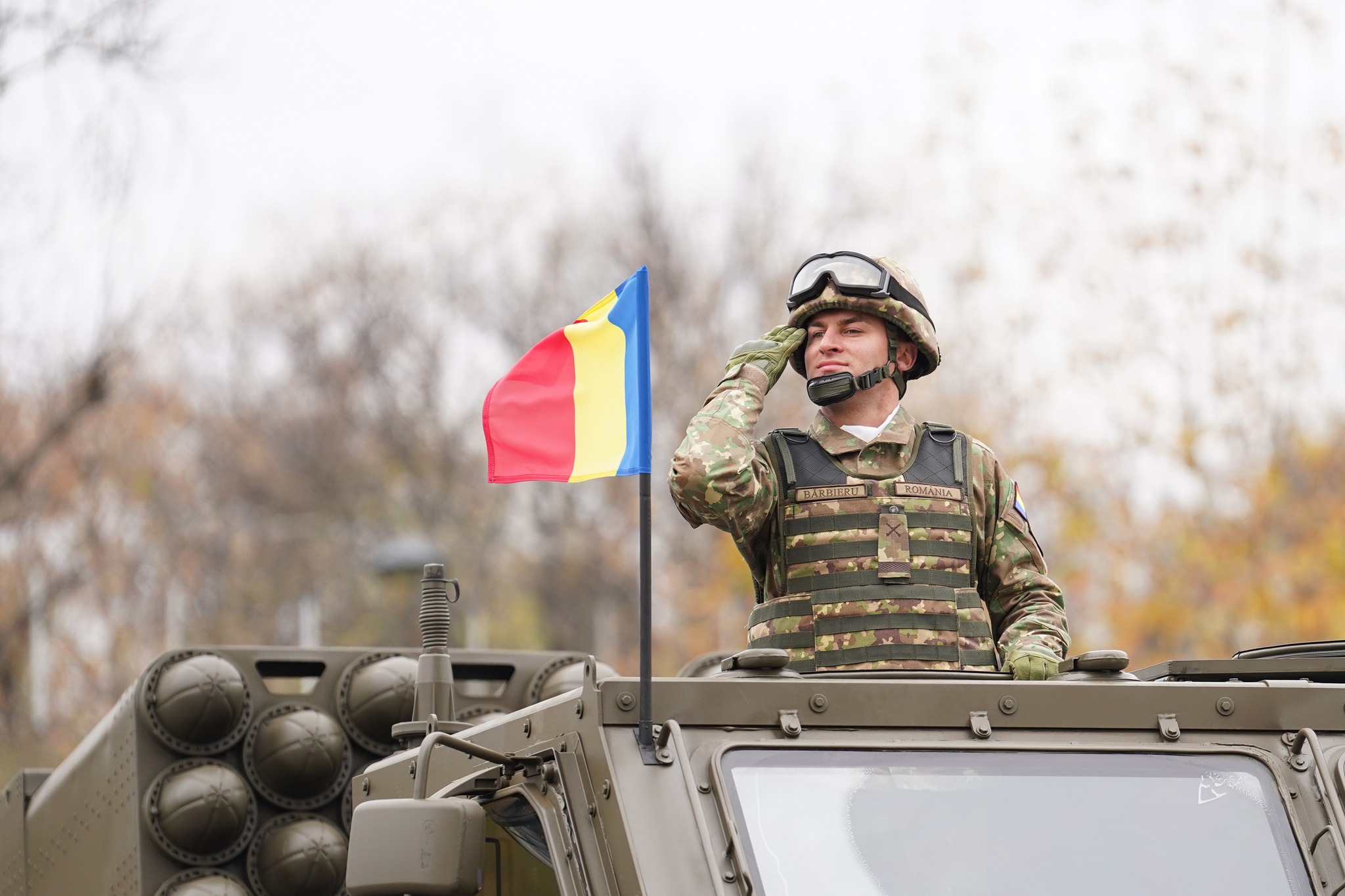 Photo | Romania National Day | Military parade starts at Bucharest