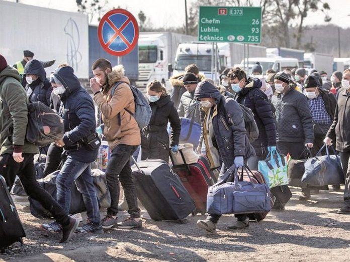 Almost 80,000 people enter Romania on Thursday, including about 8,600 Ukrainians