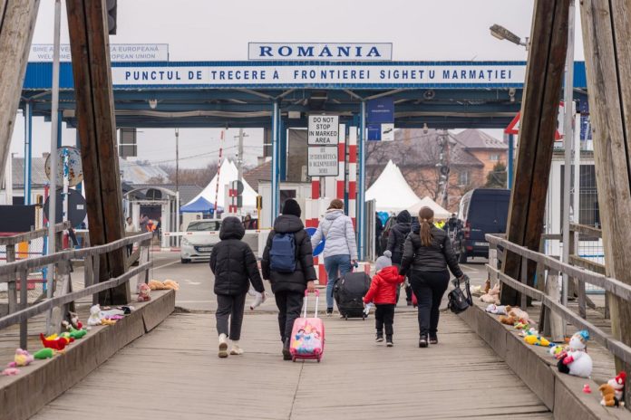 Over 148,300 people entered Romania on Friday, of which around 16,144 were Ukrainians