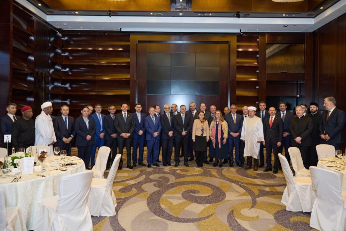 ForMin of Romania and other romanian officials attend the Iftar Dinner in celebration of the Holy Month of Ramadan